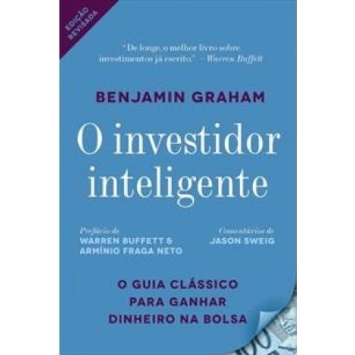 10 melhores livros sobre finanças e investimentos. Capa do livro O Investidor Inteligente.