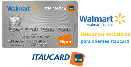 cartão de crédito Walmart Itaucard: Conheça o novo cartão!