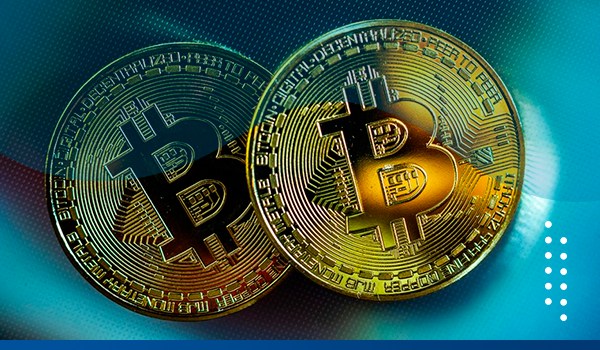 Tokens Digitais bitcoins criptomoedas 