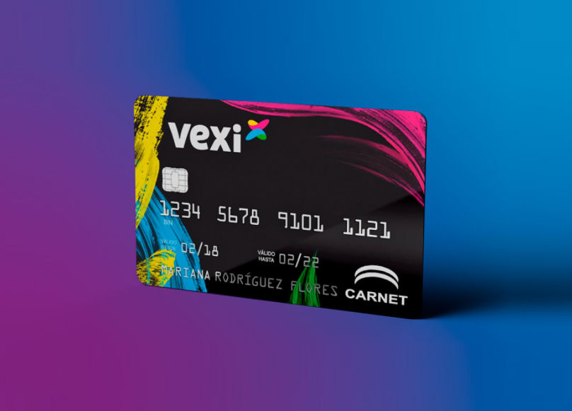 tarjeta de crédito Vexi Carnet