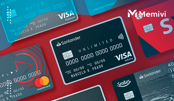 Cartões de crédito Santander