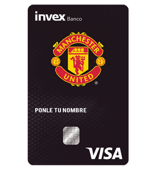 tarjeta de crédito Invex Manchester United
