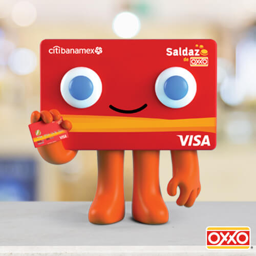 Tarjeta de crédito Saldazo Oxxo Prepago