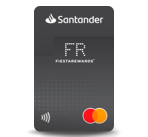 Tarjeta de crédito Santander Fiesta Rewards Platino