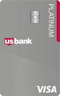 US Bank Visa Platinum credit card
