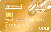 tarjeta de crédito Columbia
