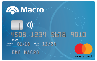 tarjeta Mastercard Macro