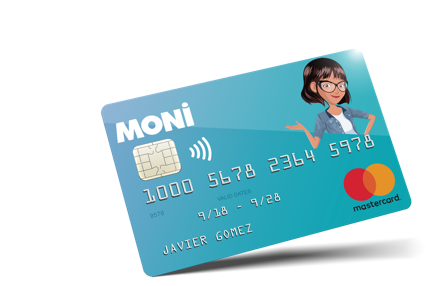 Tarjeta de crédito Moni