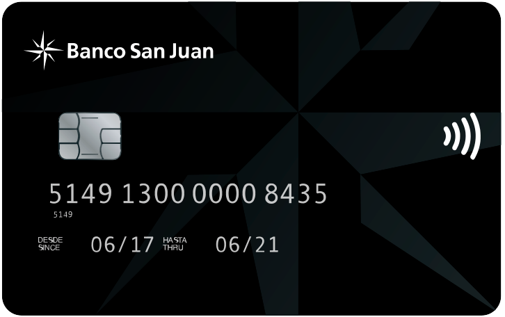 tarjeta de crédito San Juan Black Signature