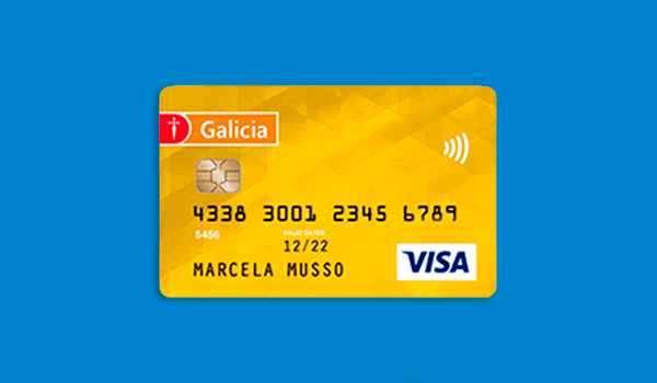 Tarjeta Galicia Visa Gold