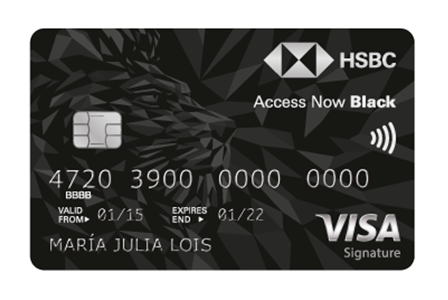 tarjeta de crédito Access Now HSBC