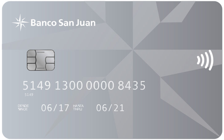 Tarjeta de crédito Platinum del banco San Juan