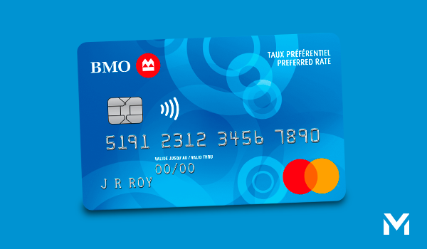 Source: BMO Preferred Rate MasterCard