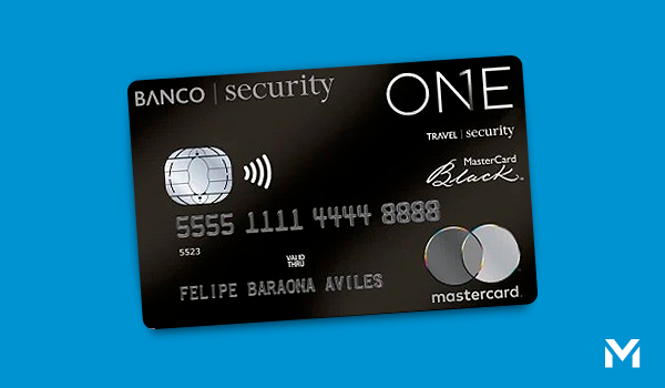 Tarjeta Mastercard Security One  Black