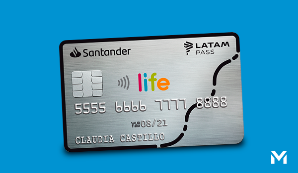 tarjeta de crédito Santander Life Latam Visa/Mastercard 