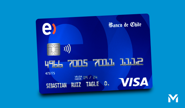 Tarjeta de crédito Banco de Chile Entel Visa 