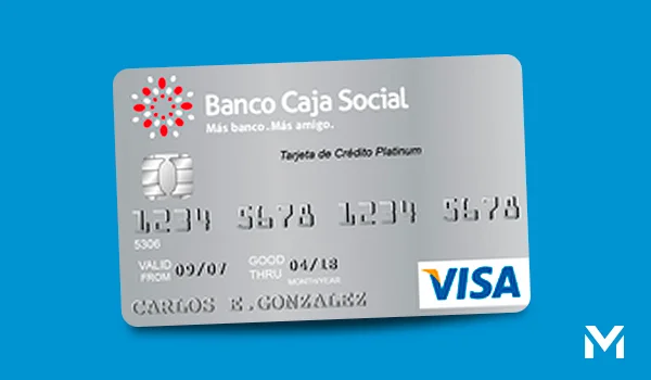 Tarjeta Platinum Banco Caja Social