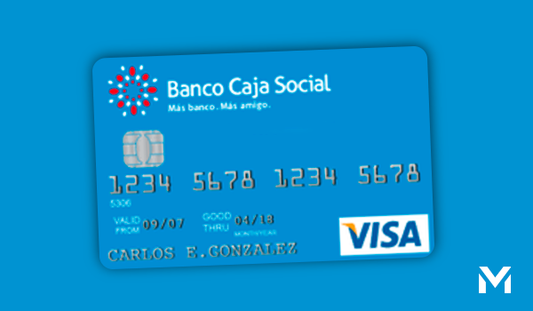 Tarjeta Comfacesar Banco Caja Social