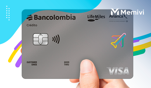 Tarjeta de crédito Avianca Lifemiles Visa Bancolombia