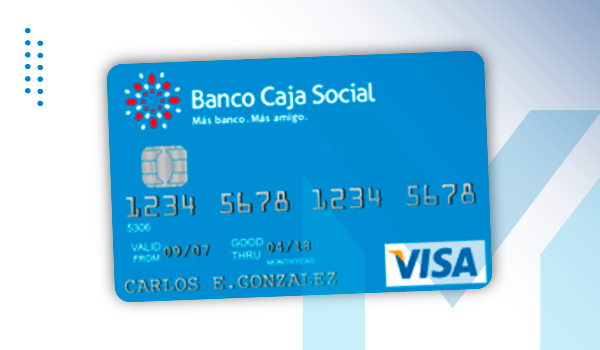 Tarjeta Comfacesar Banco Caja Social