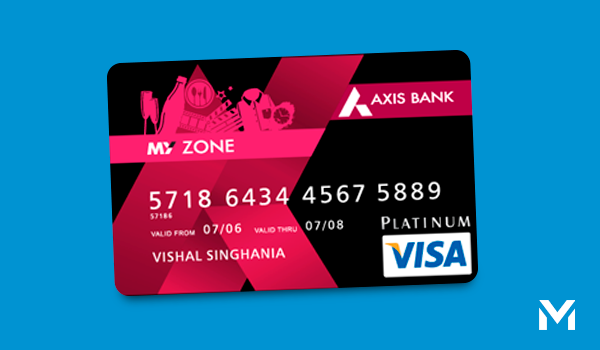 Axis Bank My Zone Easy Credit Card